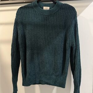 Wilfred Deep Teal Crew Neck Sweater